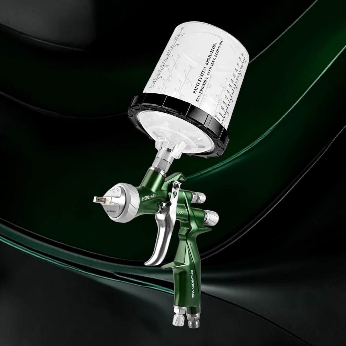 Porphis PRD-725 Innovative Premium Automotive Spray Gun 1.3mm
