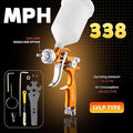 PORPHIS MPH-338 1.2MM MINI SPRAY GUN LVLP - GOLD